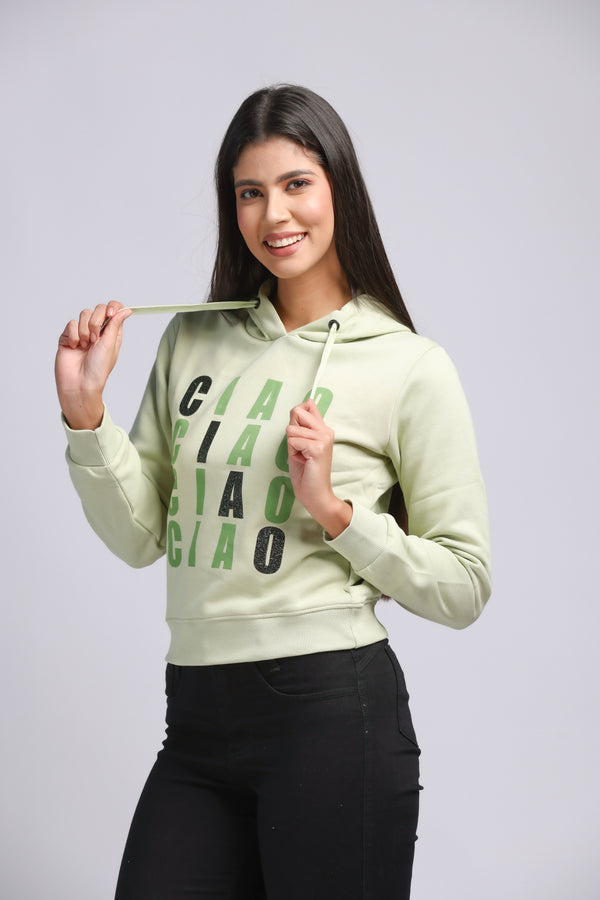 Ciao Fleece Sweatshirt  (PWM22-726)