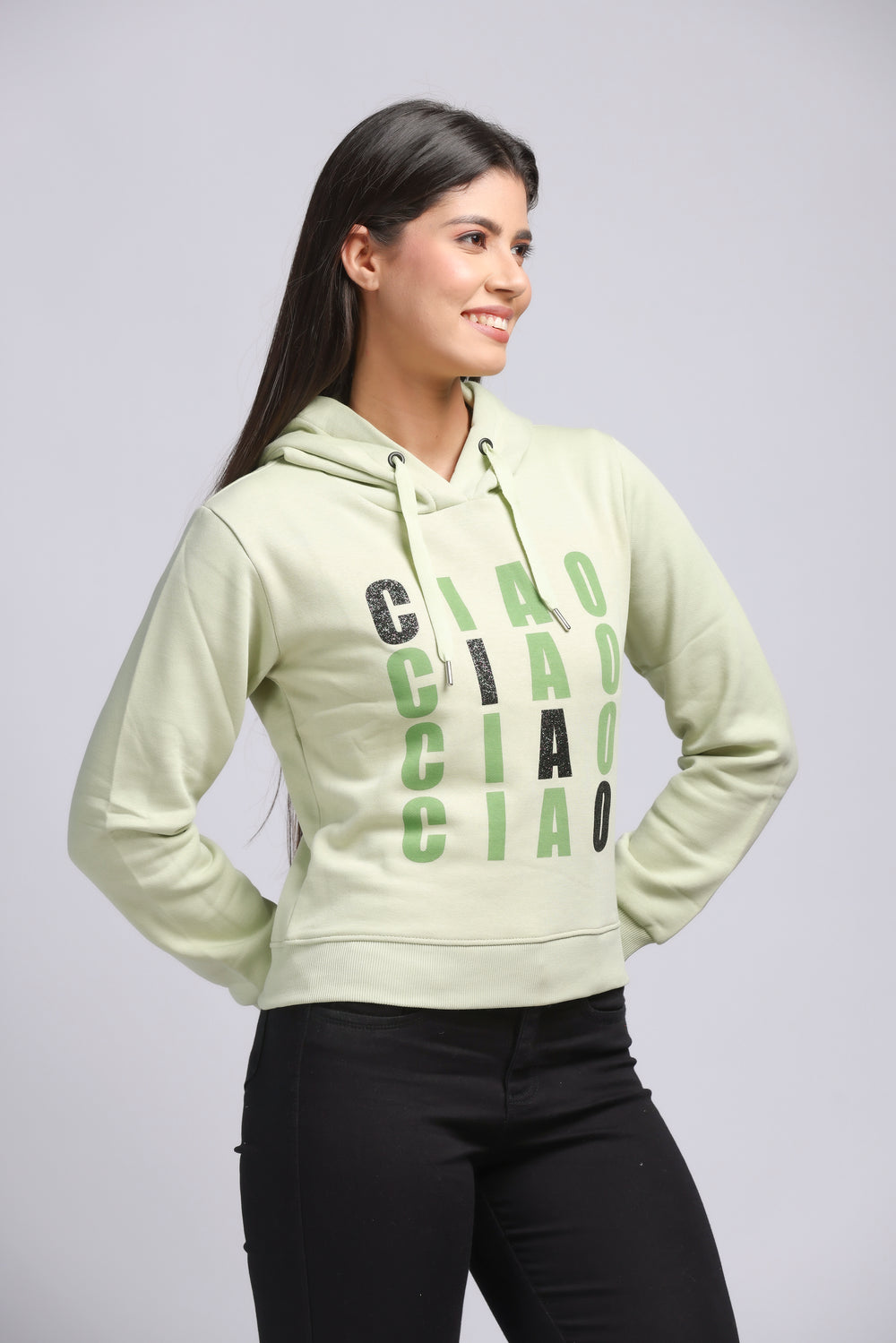 Ciao Fleece Sweatshirt  (PWM22-726)