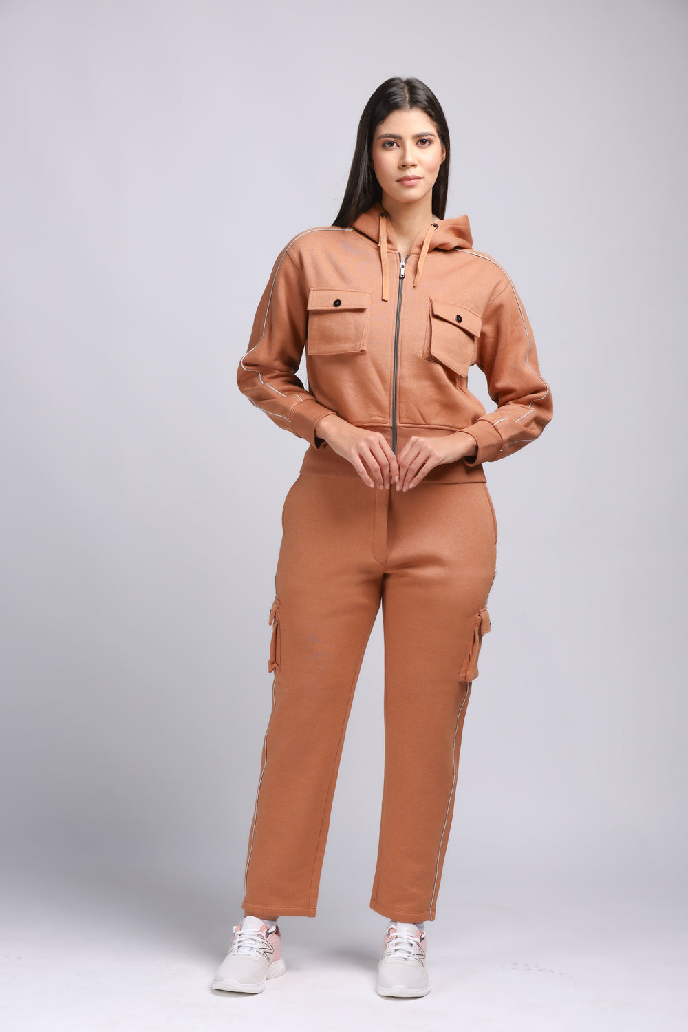 Lurex Fleece Airport Co-ord Set (PWM-23527)