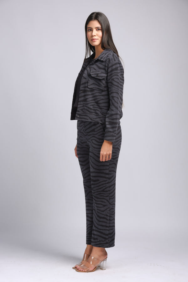 UrbanChic Ladies Knitted Coord Set (PWM-23552)