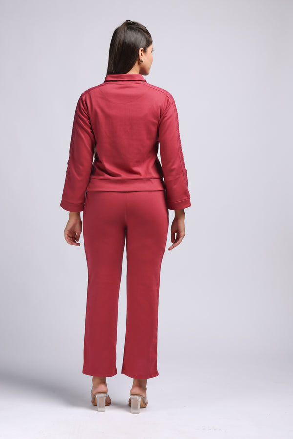 Fuschia Flair Ladies Cord Set (PWM-23508)