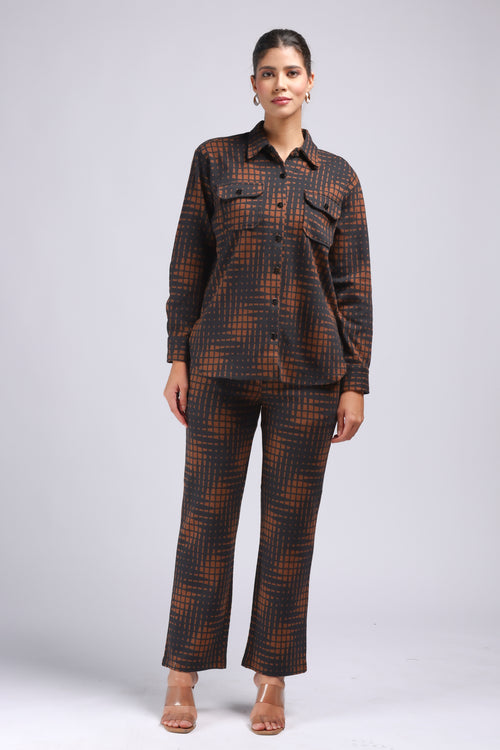 Printed Chic Cord Set (PWM-23541)