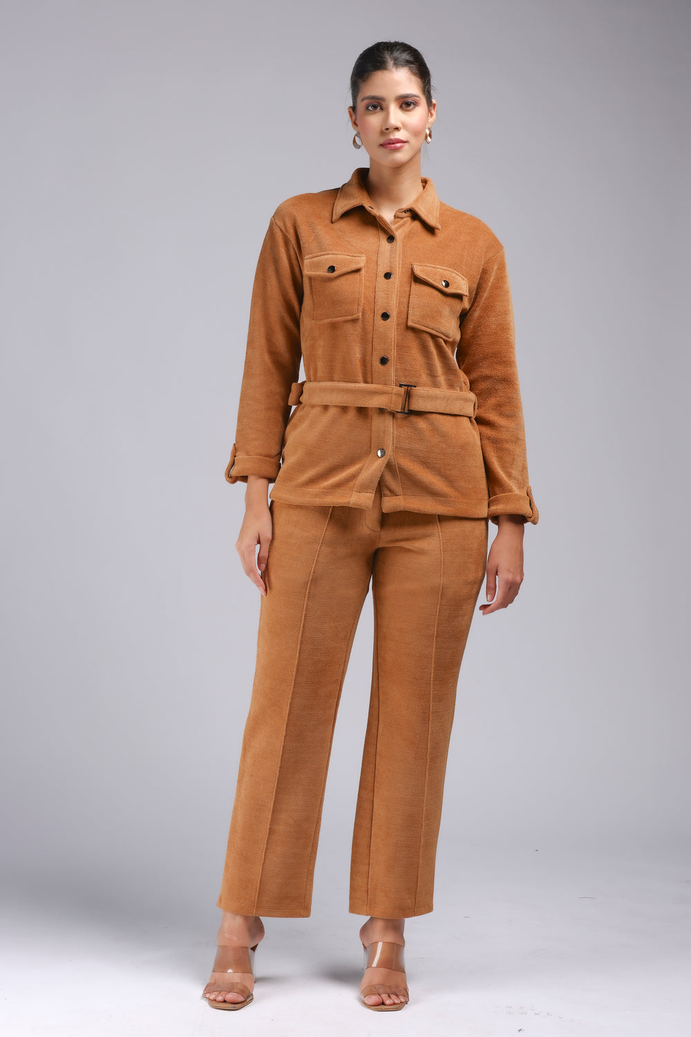 Cozy Terry Knit Cord Set (PWM-23526)