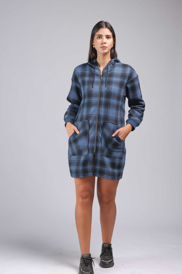 The Air Force Fleece Ladies Midi Dress (POWM-4727)