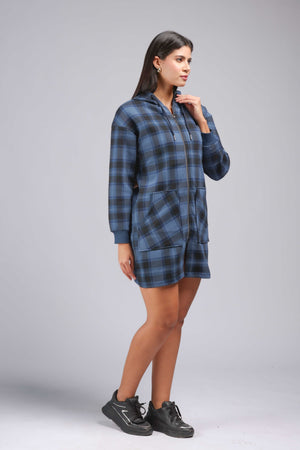 The Air Force Fleece Ladies Midi Dress (POWM-4727)