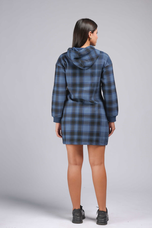 The Air Force Fleece Ladies Midi Dress (POWM-4727)