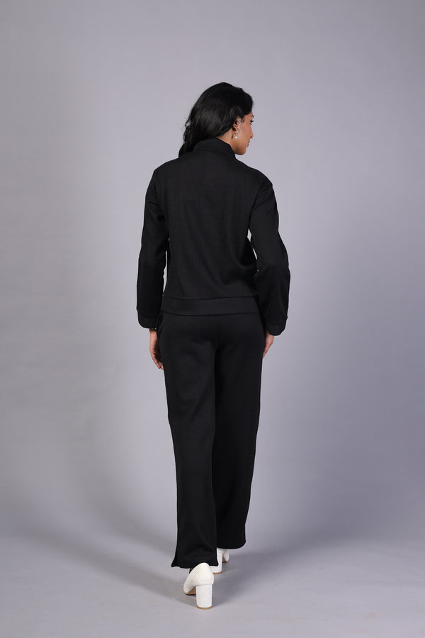 Women's Cord Set Fleece Jacket (PWM-24519)