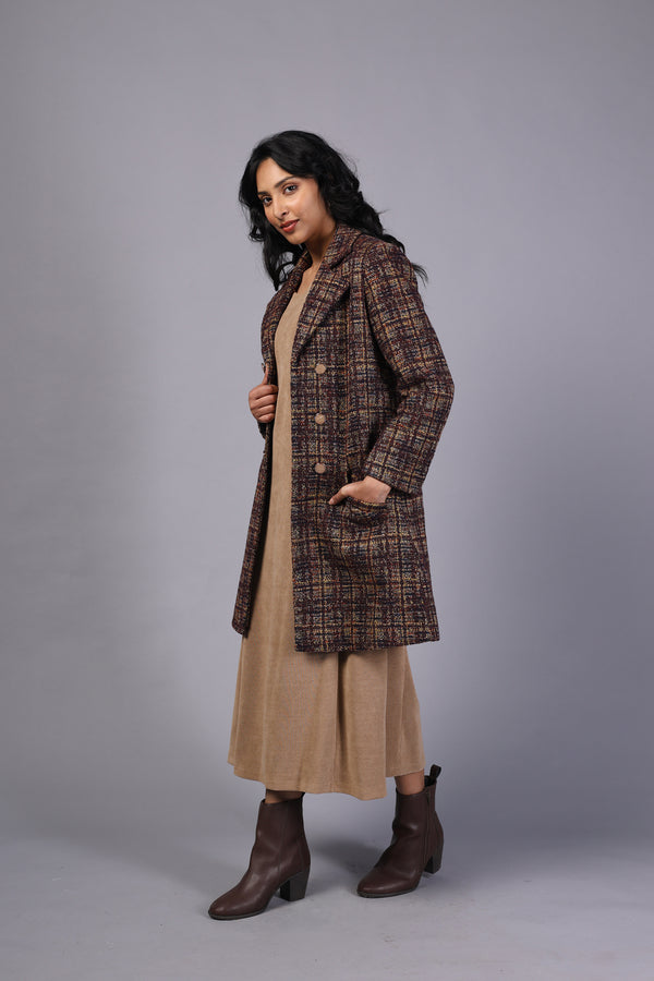 Chic Puremist Midi Dress (PWM-24126)