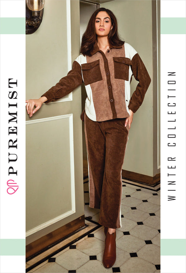 The Luxe Cord Lounge Set (PWM-24528)