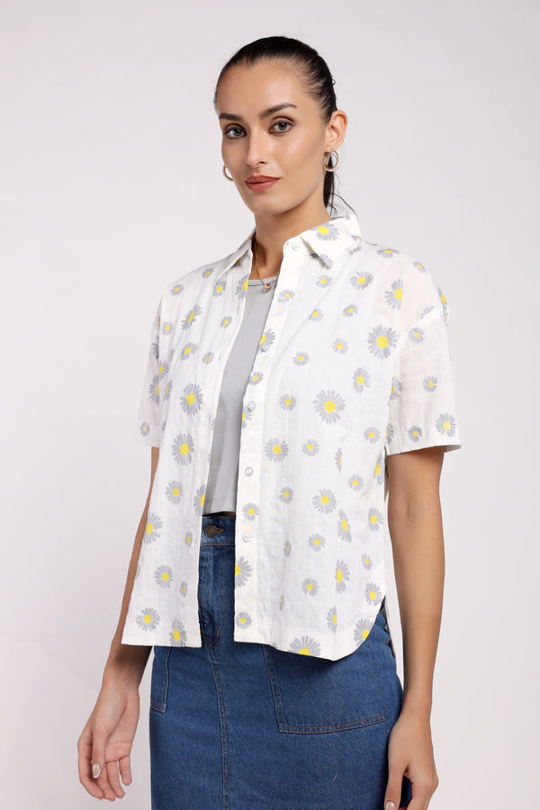 The Floral Print Shirt (PSM-251010)