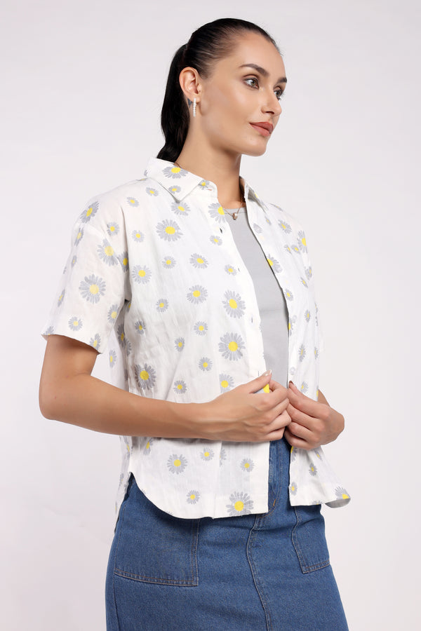 The Floral Print Shirt (PSM-251010)