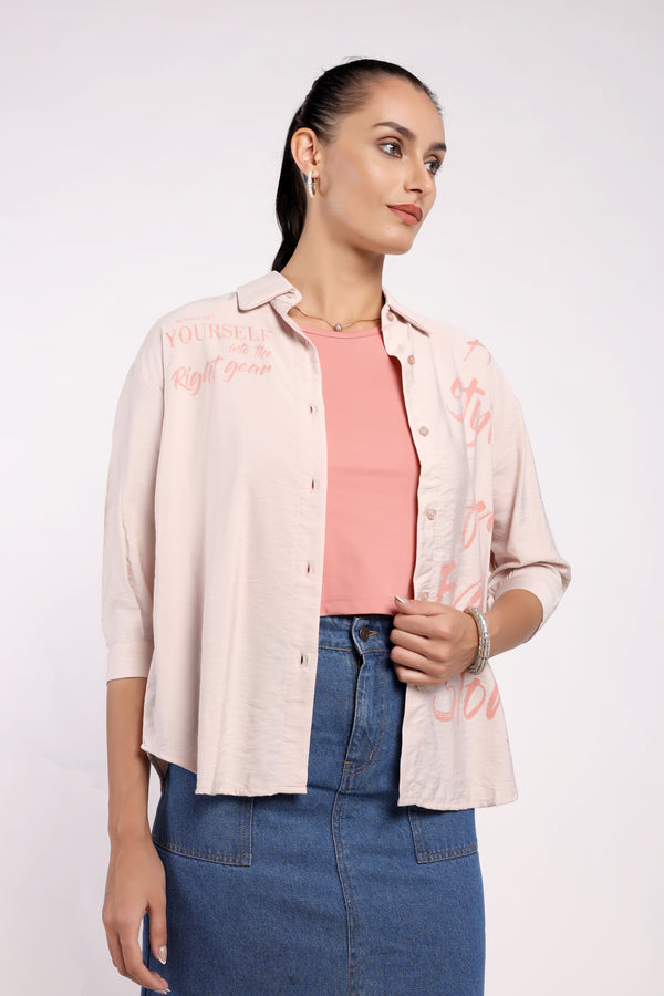 The Worded Skirt Set (PSM-251015)