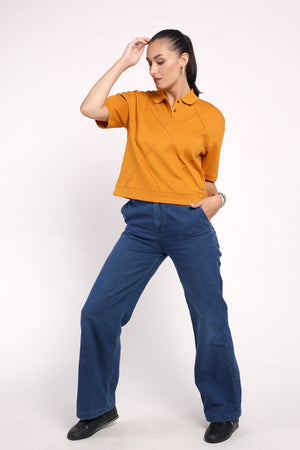 The Pintex Design T-Shirt ( PSM-255001)