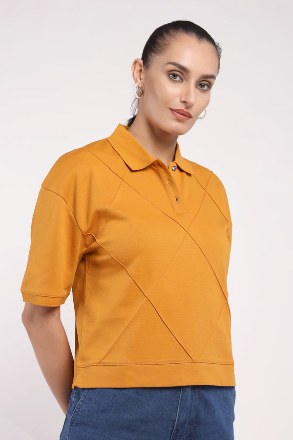 The Pintex Design T-Shirt ( PSM-255001)