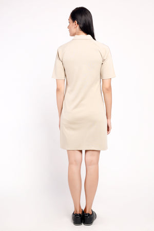 The Side-Tape Sporty Dress (PSM-259038)
