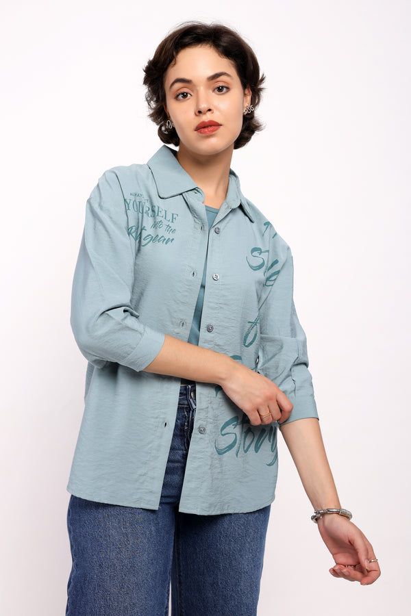 The Worded Skirt Set (PSM-251015)