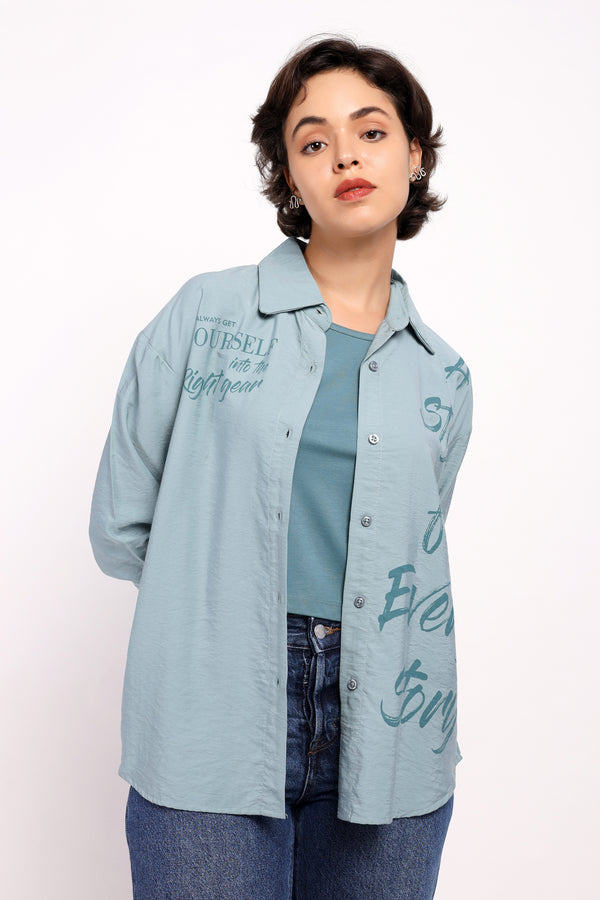 The Worded Skirt Set (PSM-251015)