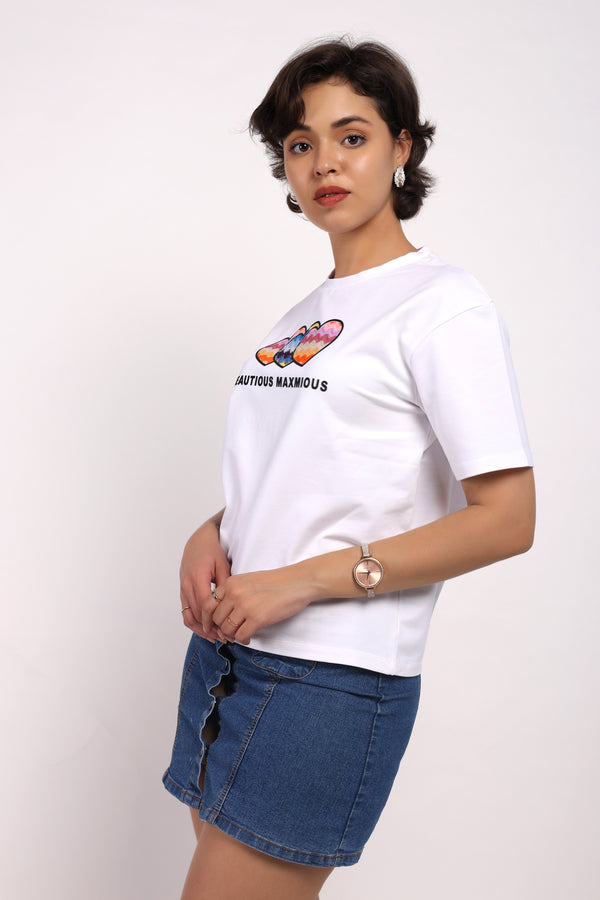 The "Beautious Maxmious" Graphic Tee (PSM-255063)