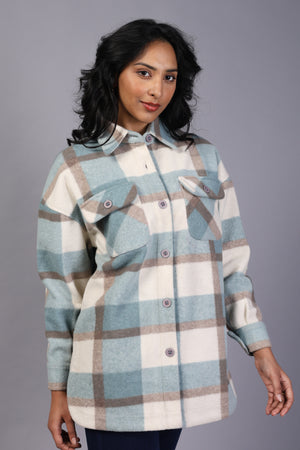 Brushed Wool Ladies Top (PWM-24774)