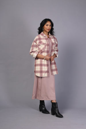 Graceful Imported Fabric Dress (PWM-24128)