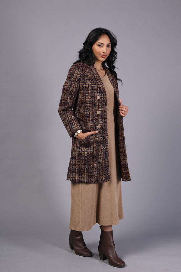 Chic Puremist Midi Dress (PWM-24126)