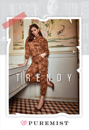 Alphabet Embossed Jogger Co-ord Set (PWM-24542)