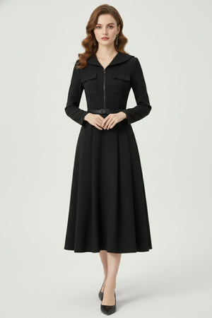 Ladies Middi Black - PWM-25139