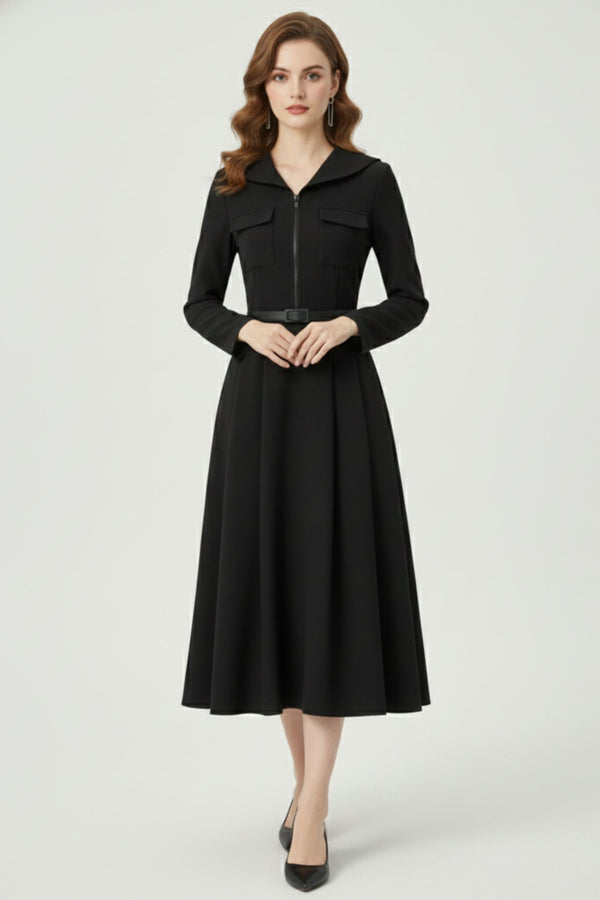 Ladies Middi Black - PWM-25139