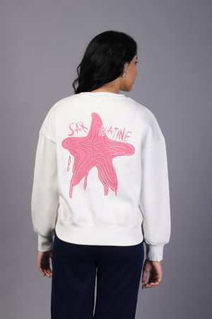 Snowy Bliss Ladies Sweatshirt (PWM-24725)