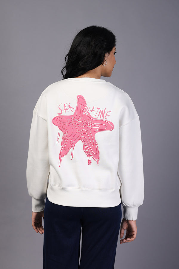Snowy Bliss Ladies Sweatshirt (PWM-24725)