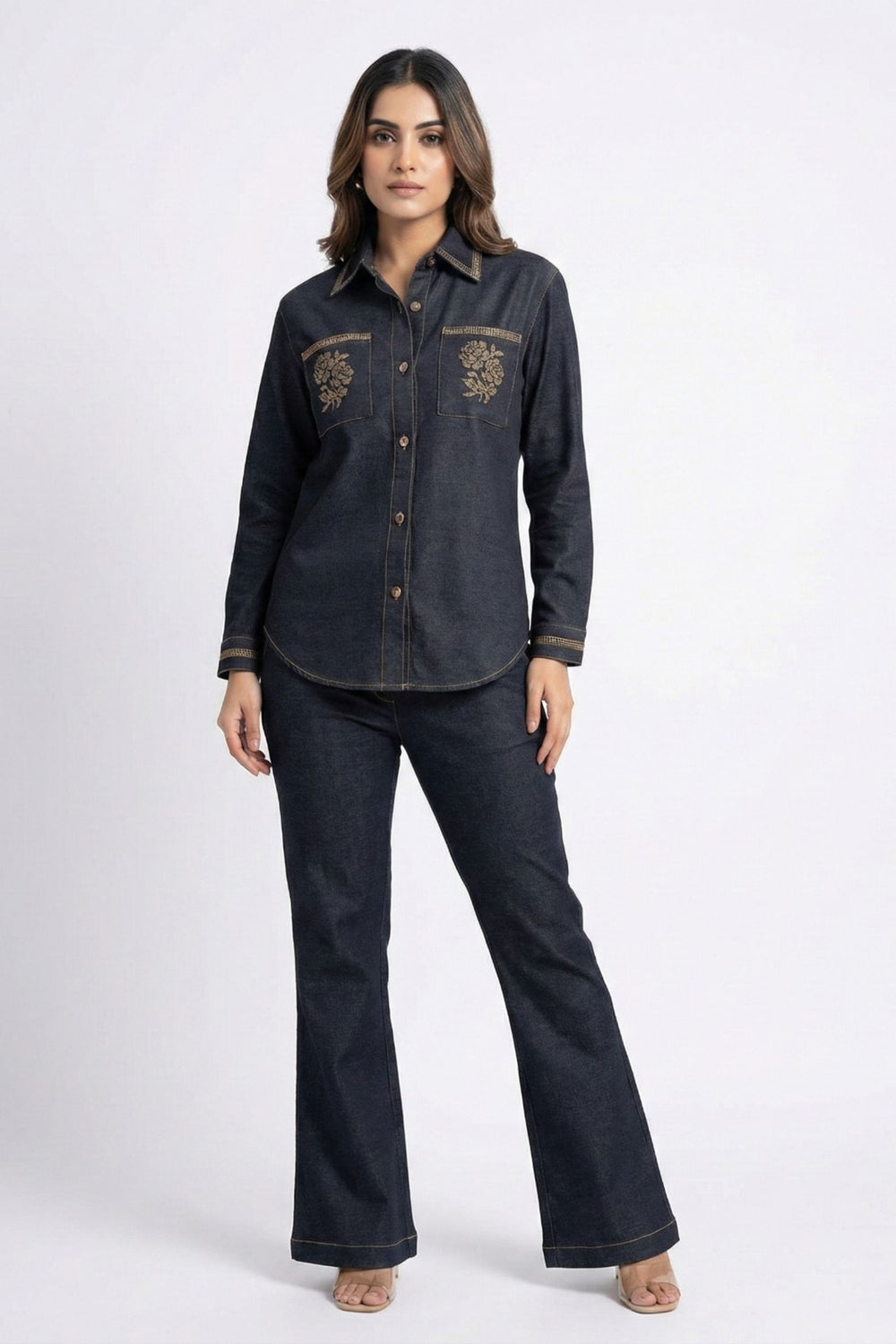 Ladies Coord Set Space- PWM-25575