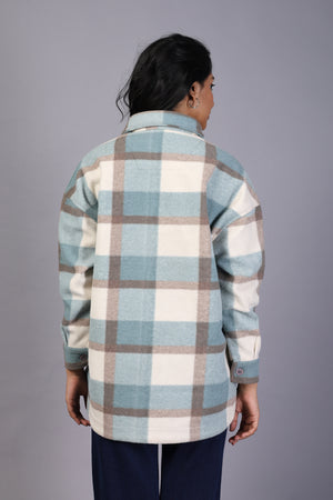 Brushed Wool Ladies Top (PWM-24774)