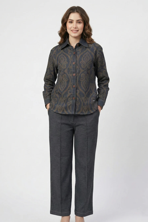 Denim Day Co-ord Set - (PWM-25550)