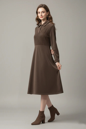 City Evenings Midi Dress PWM-25119